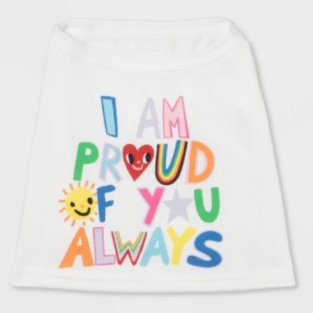 Boots and Barkley Pride I Am Proud Of You Always Dog or Cat Tank Top